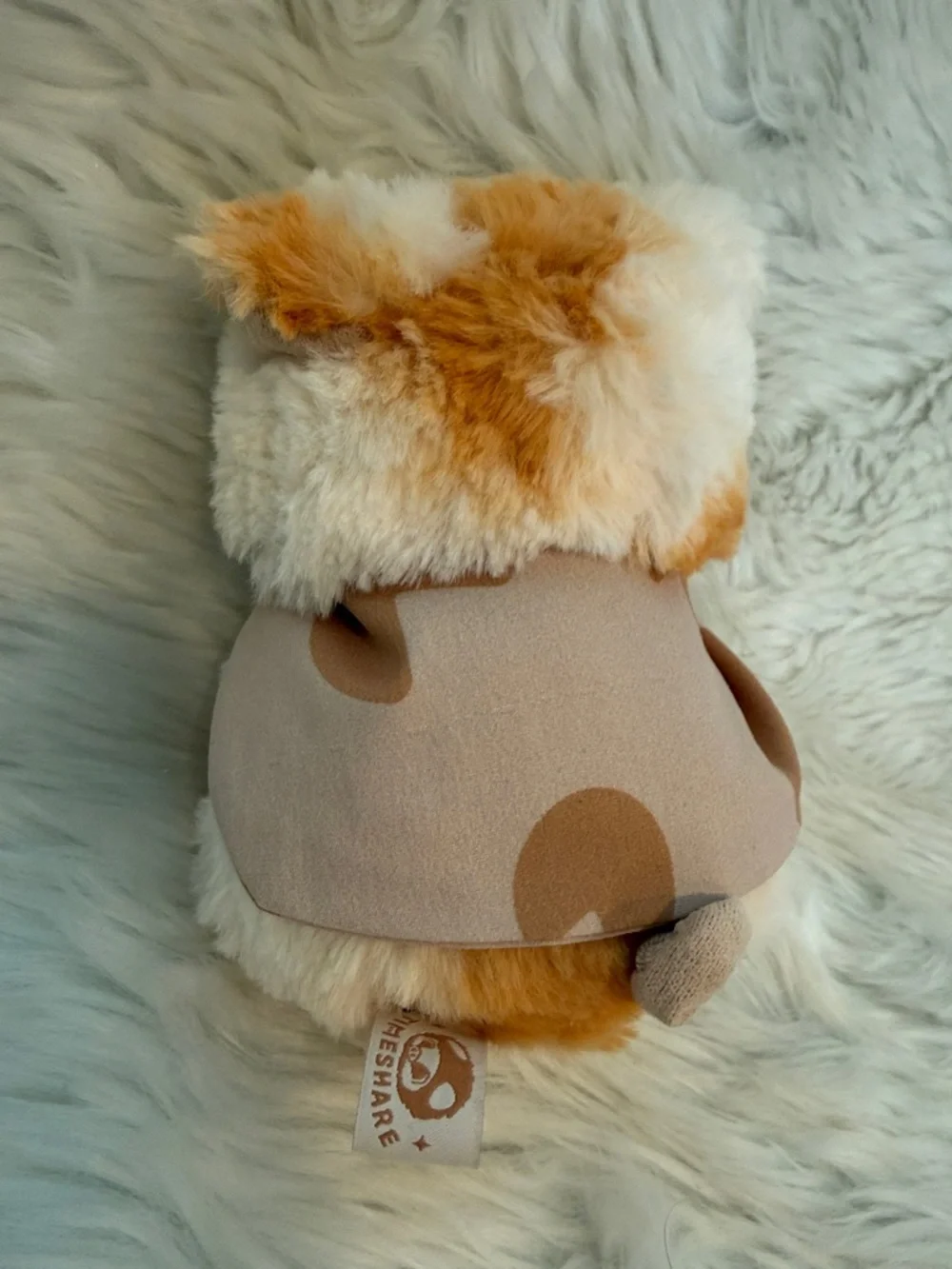 TimeShare Cino Fairy Tale Battle Plush Piglet Toy Cream Tan Stuffed Animal